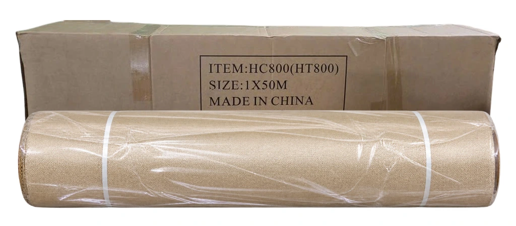 HT800 Fiberglass Fire Welding Blanket 1Mx50M