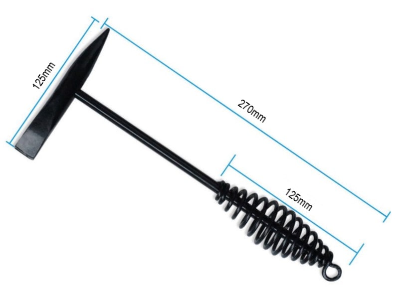 Búa gõ xỉ hàn cán lò xo - Welding chipping hammer