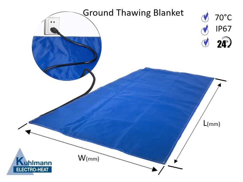Chăn rã đông 70ºC 230v - Ground Thawing Blanket