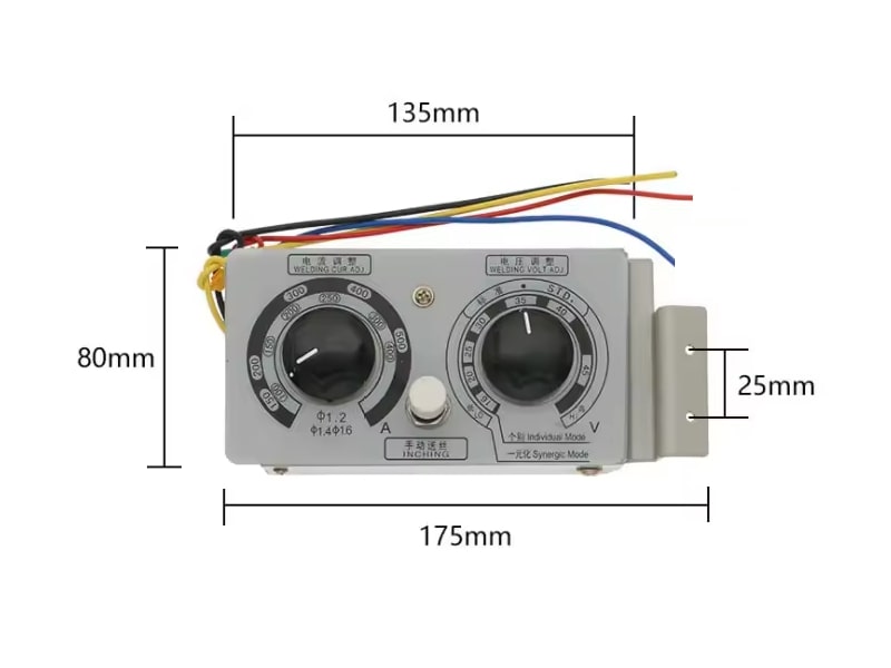 Hộp điều khiển bộ cấp dây máy hàn mig - control box